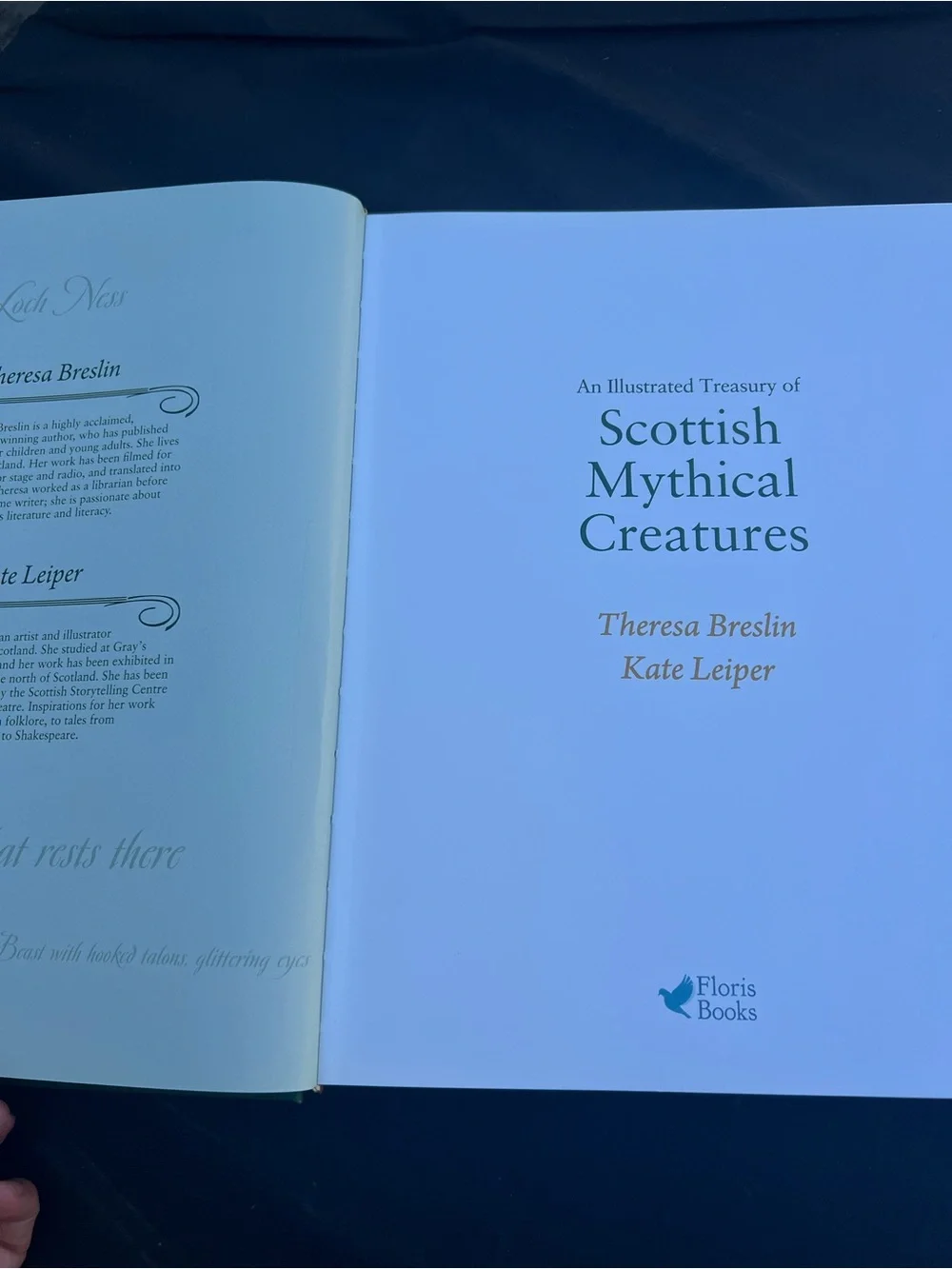 Scottish Mythical Creatures - Illustrated Hardcover (Green, Red, Yellow)
